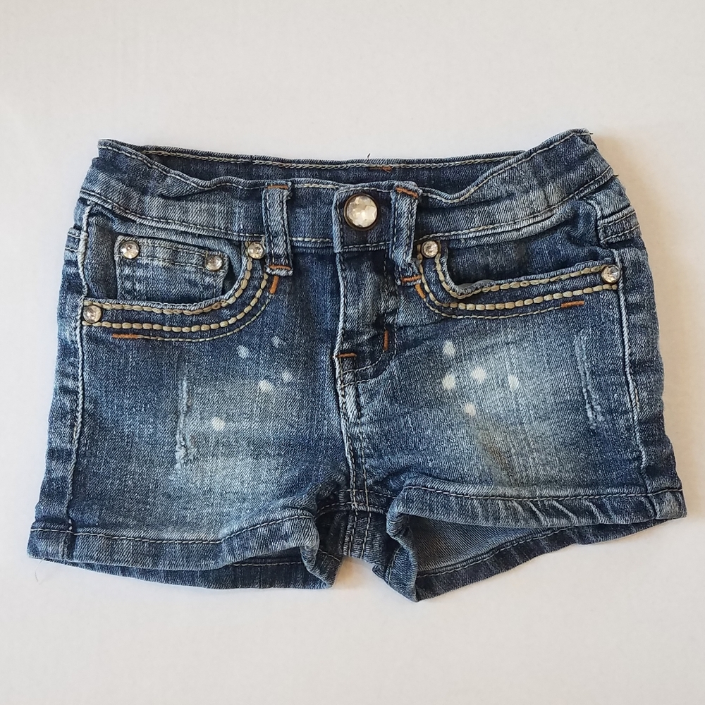 Toddler Denim Shorts, Paper Denim & Cloth, 4